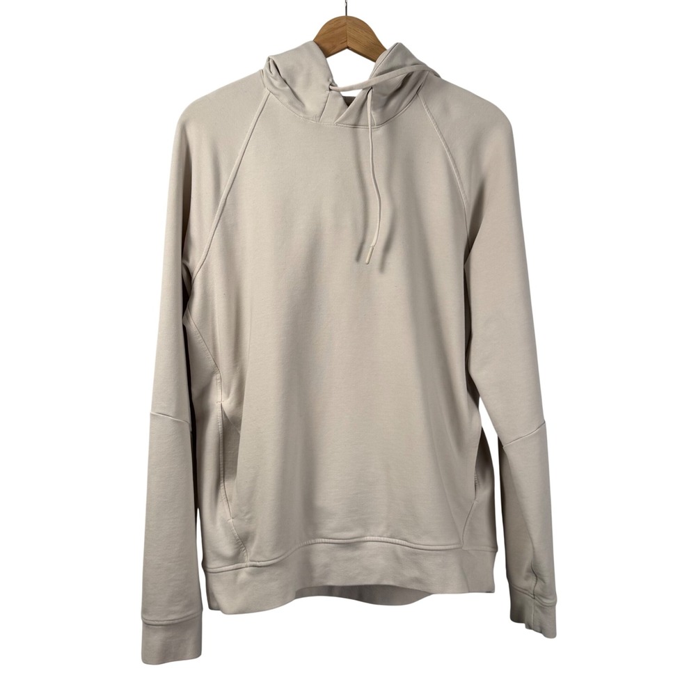 Lululemon City Sweat Pullover Hoodie‎ Seal Grey Stretch French Terry Mens M